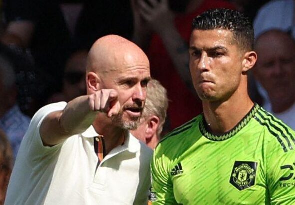 Erik ten Hag ronaldo