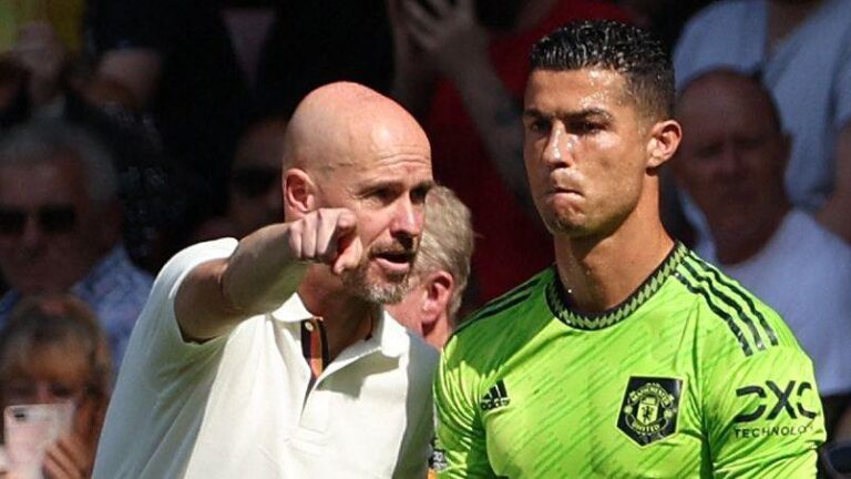 Erik ten Hag ronaldo