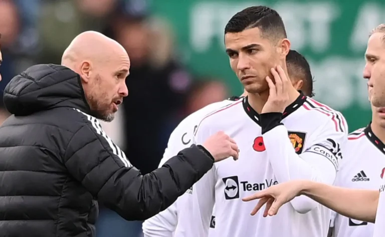 Erik ten Hag ronaldo